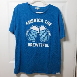 Tipsy Elves America The Brewtiful Tshirt Sz L Soft And Comfy